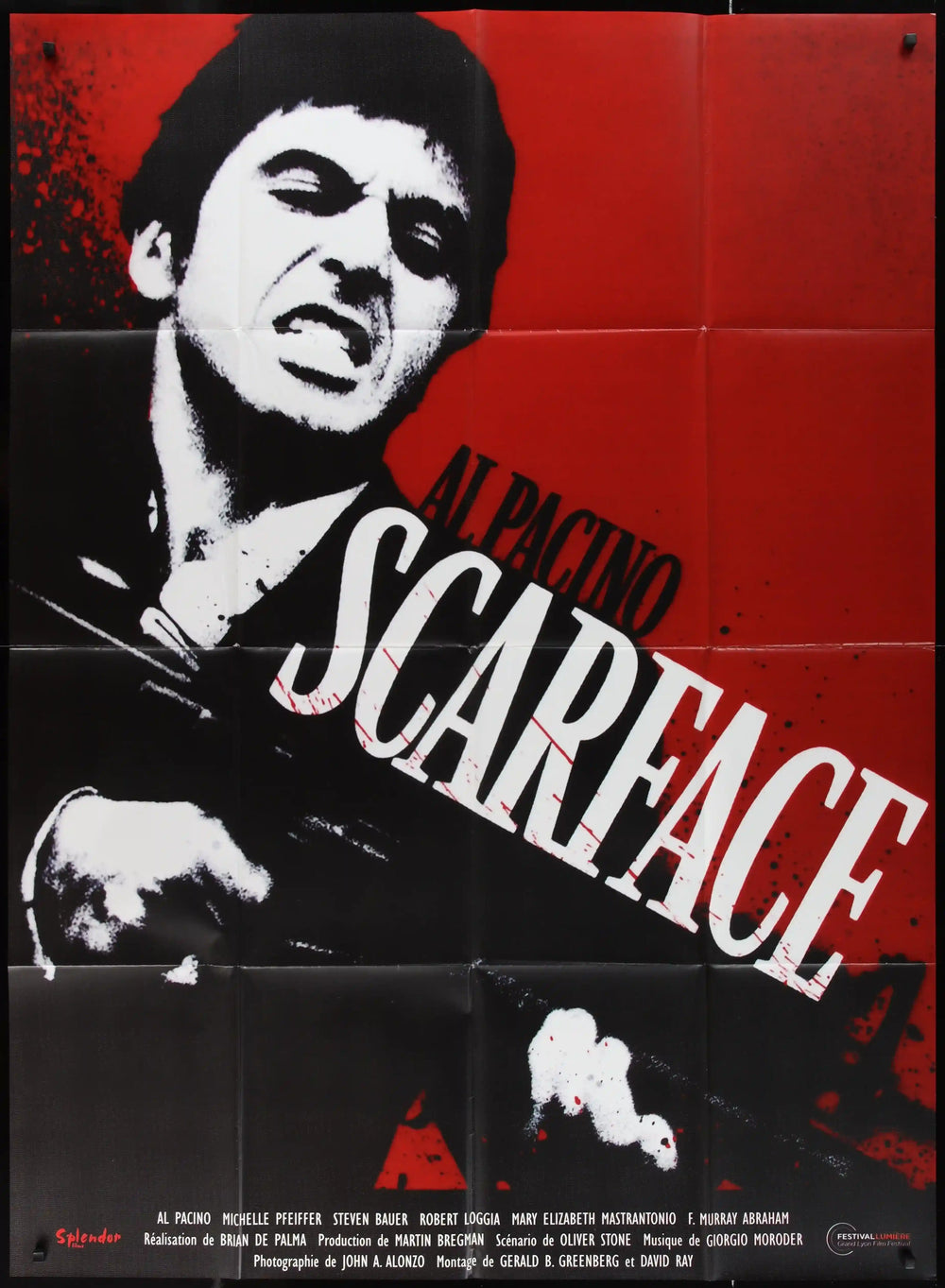 Scarface Original Vintage Movie Poster