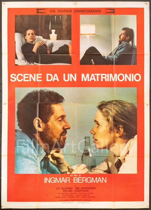 Scenes from a Marriage Original Vintage Movie Poster