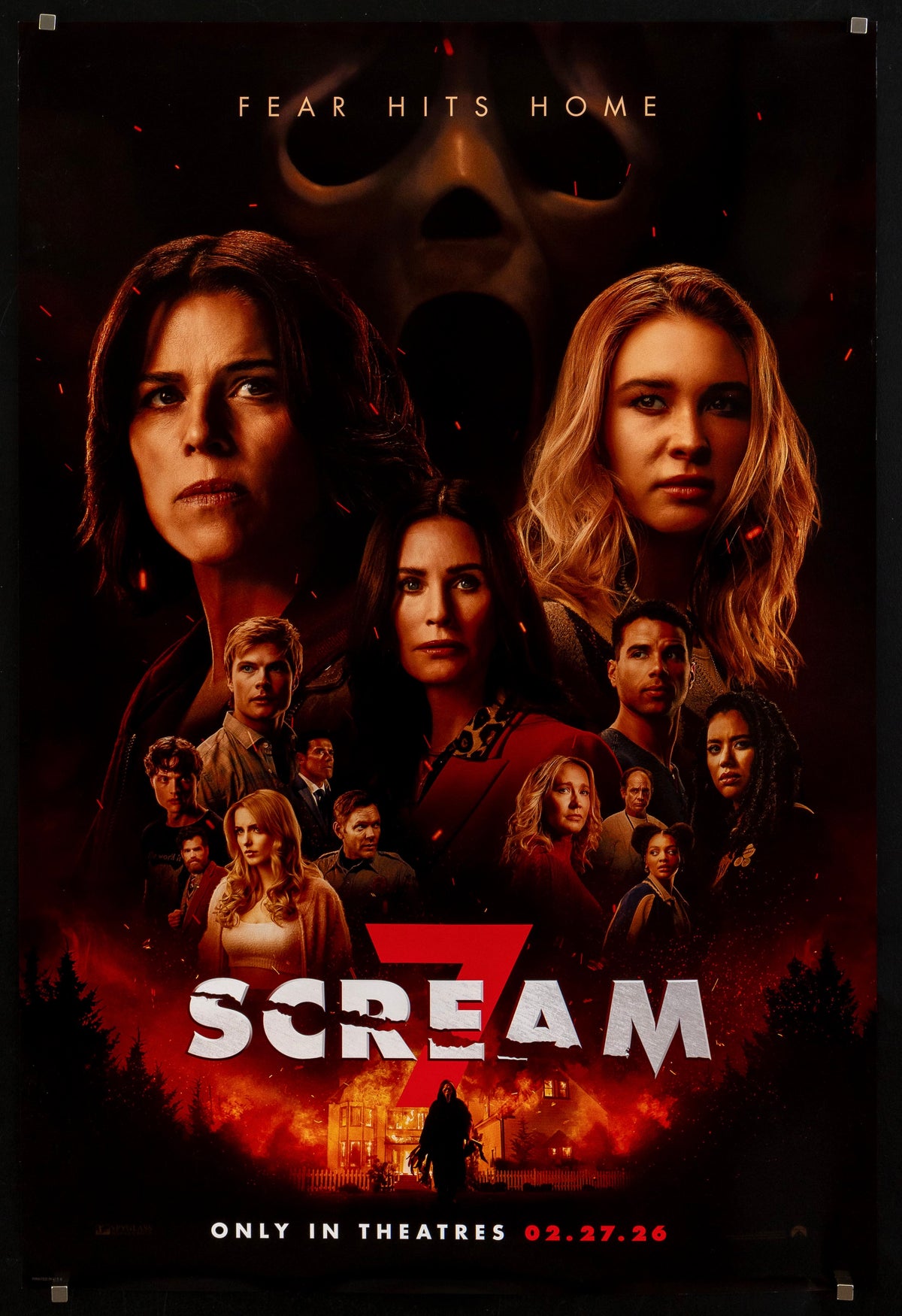 Scream 7 Original Vintage Movie Poster