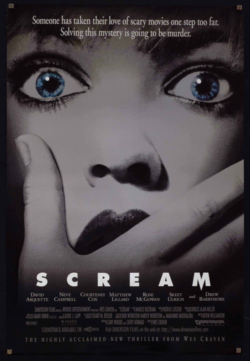 Scream Original Vintage Movie Poster