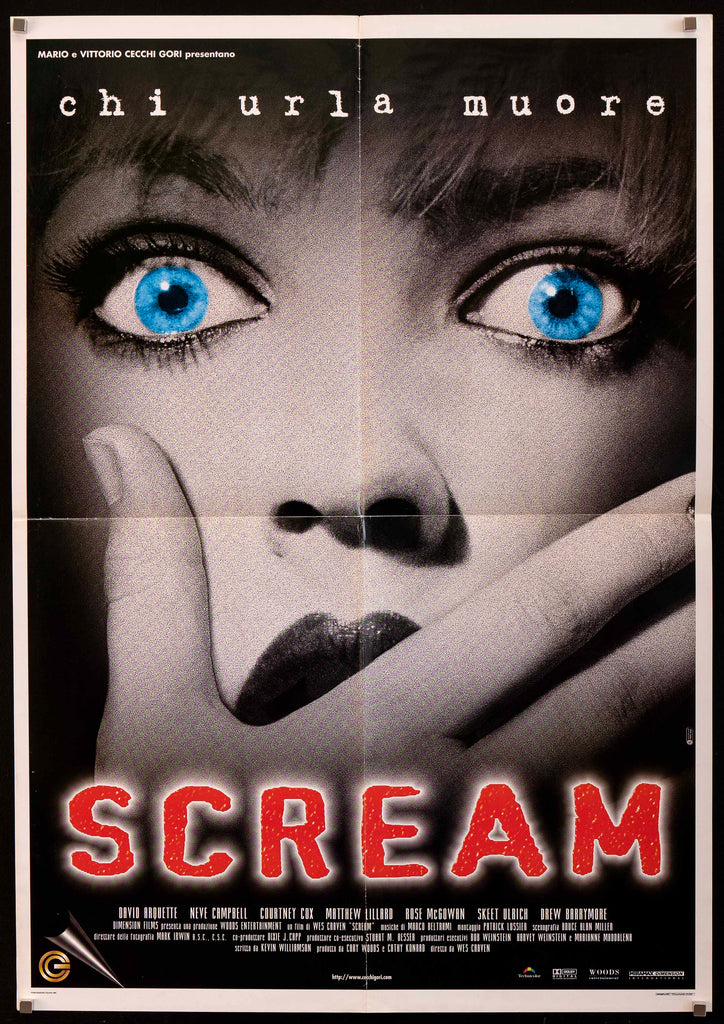 Scream Original Vintage Movie Poster