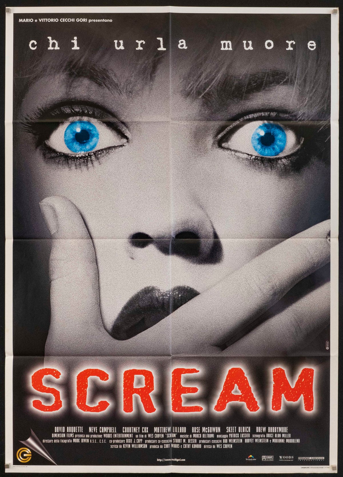 Scream Original Vintage Movie Poster
