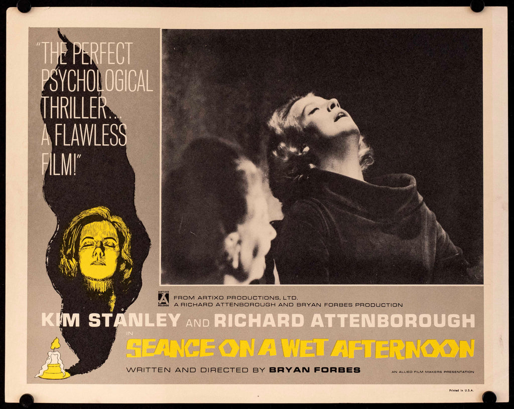 Seance on a Wet Afternoon Original Vintage Movie Poster