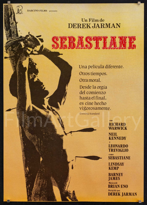 Sebastiane Original Vintage Movie Poster