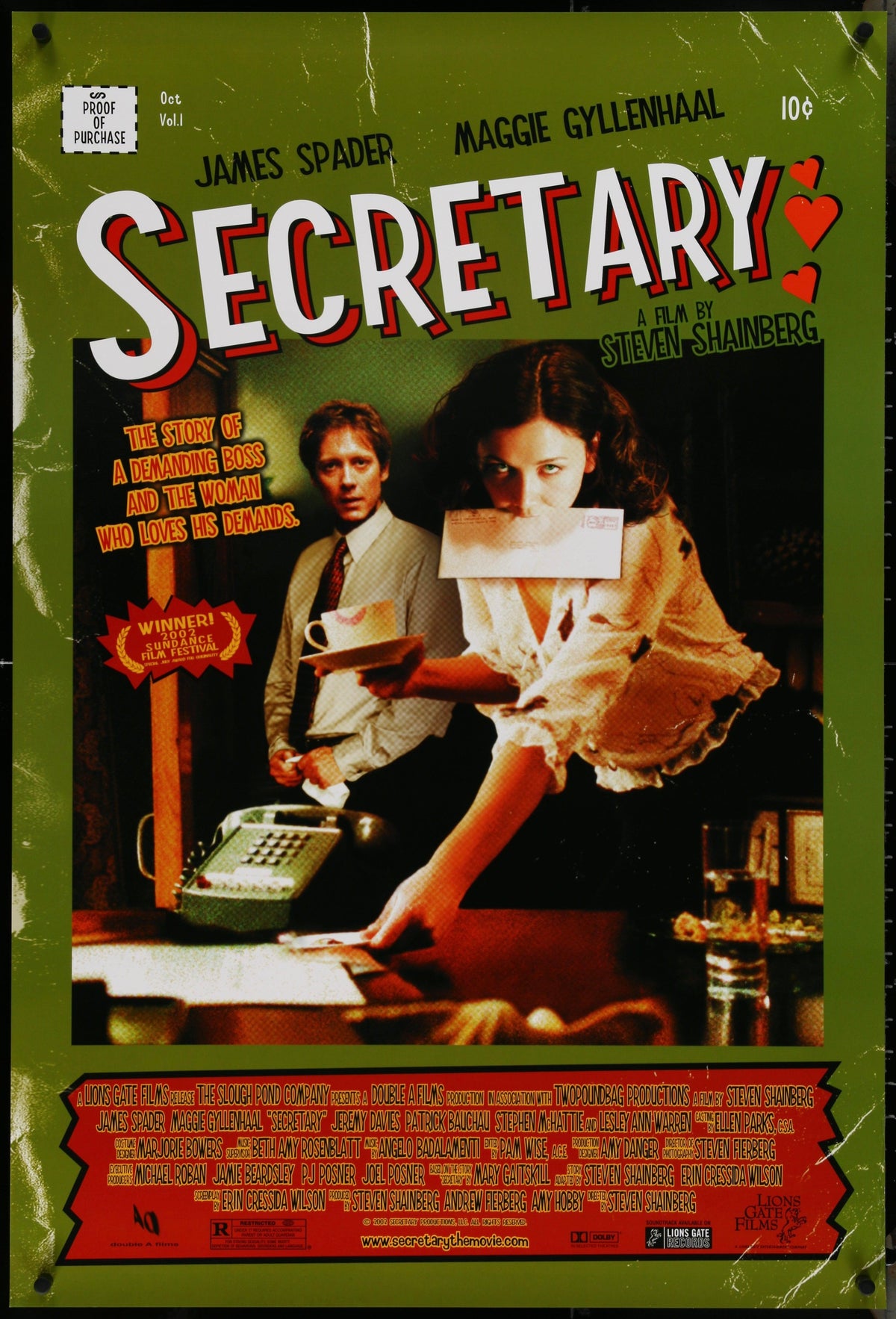 Secretary Original Vintage Movie Poster