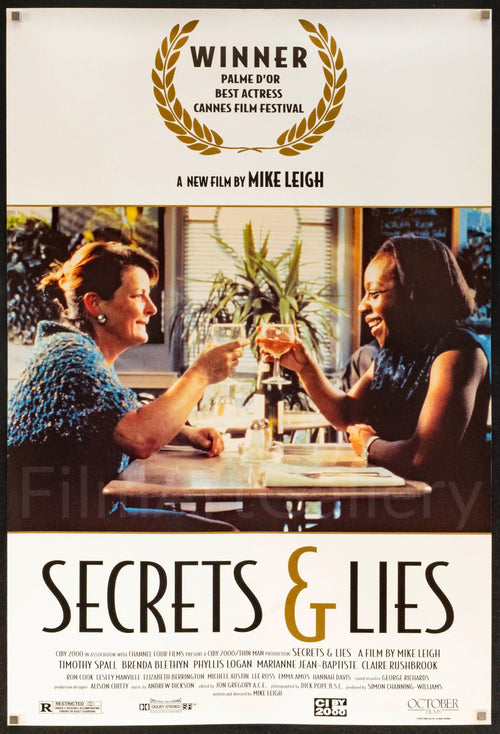 Secrets and Lies Original Vintage Movie Poster