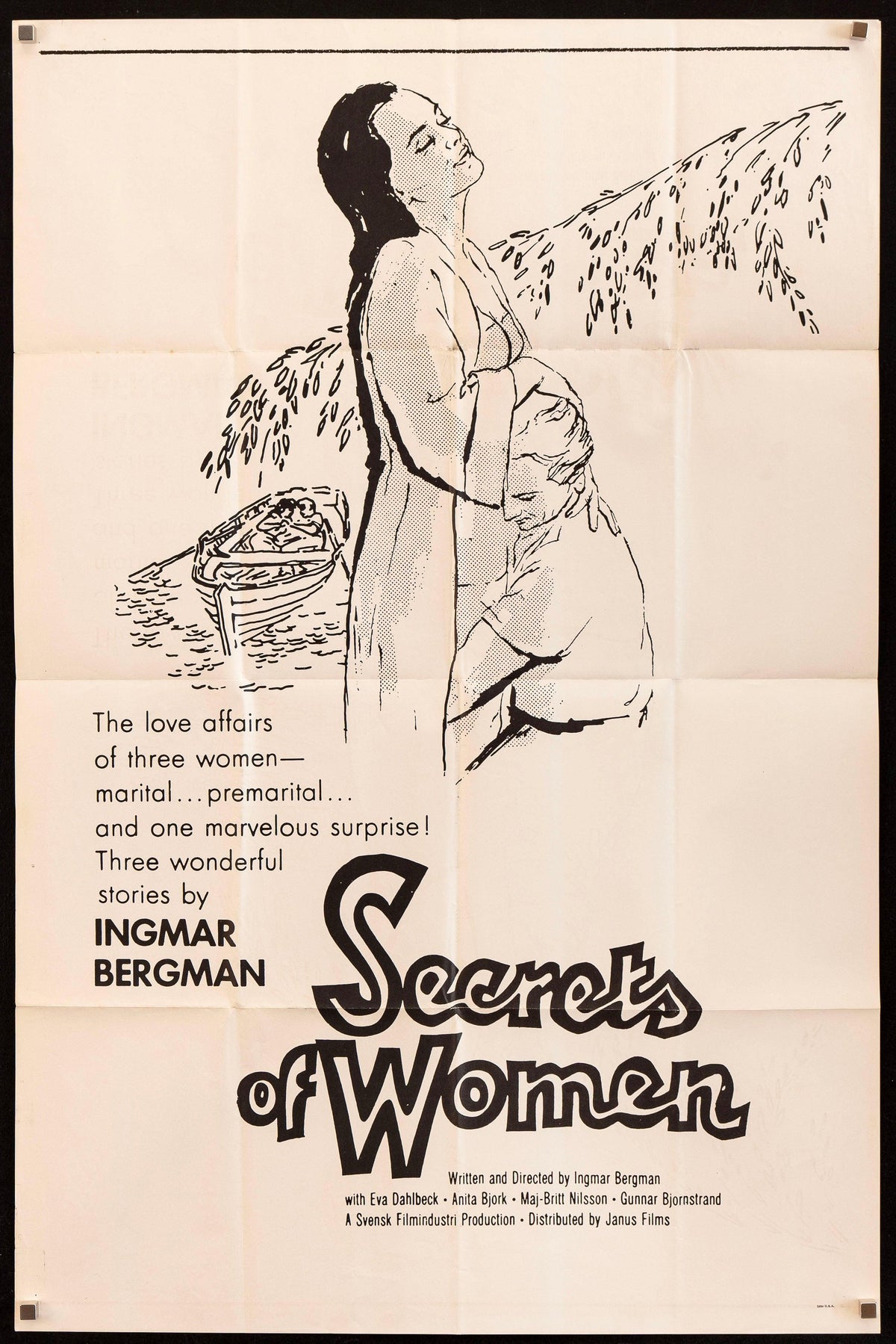 Secrets of Women 1 Sheet (27x41) Original Vintage Movie Poster