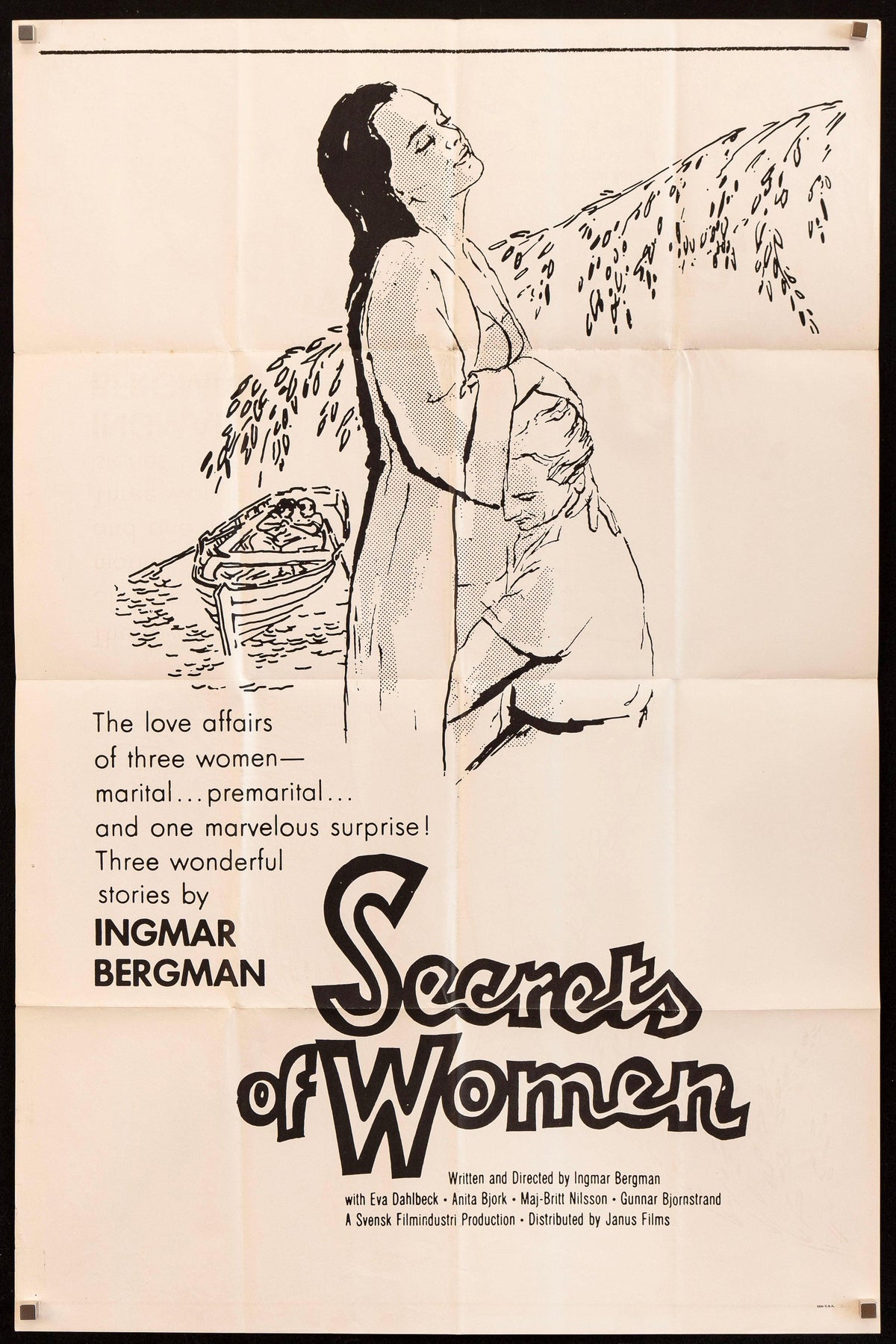 Secrets of Women Original Vintage Movie Poster