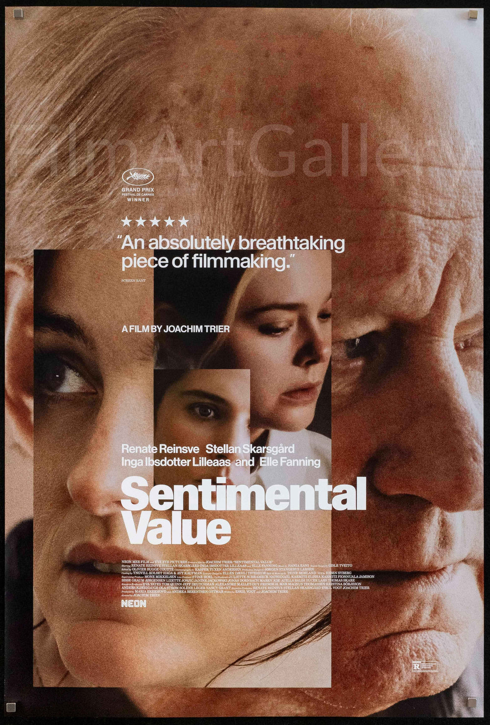 Sentimental Value Original Vintage Movie Poster