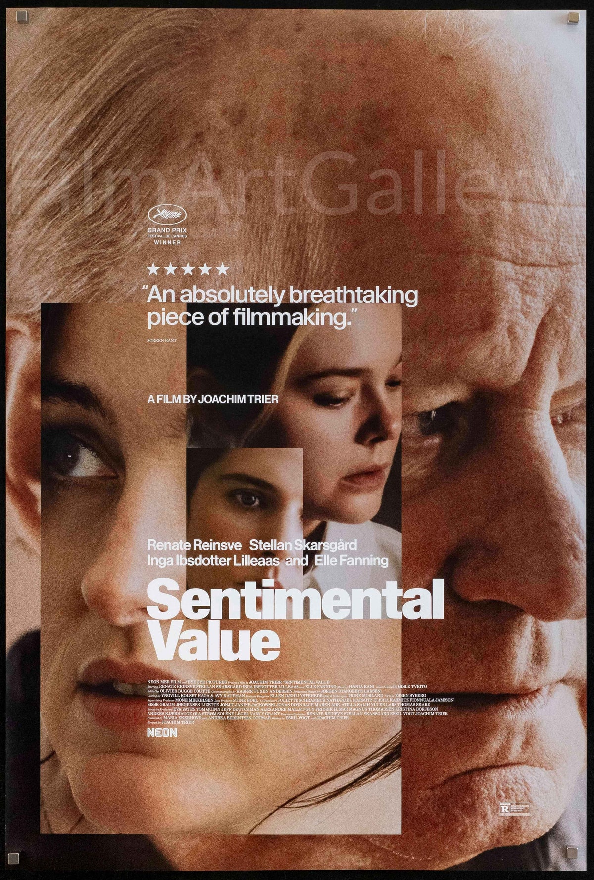 Sentimental Value Original Vintage Movie Poster