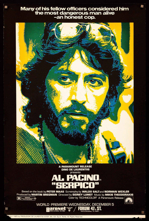 Serpico Original Vintage Movie Poster