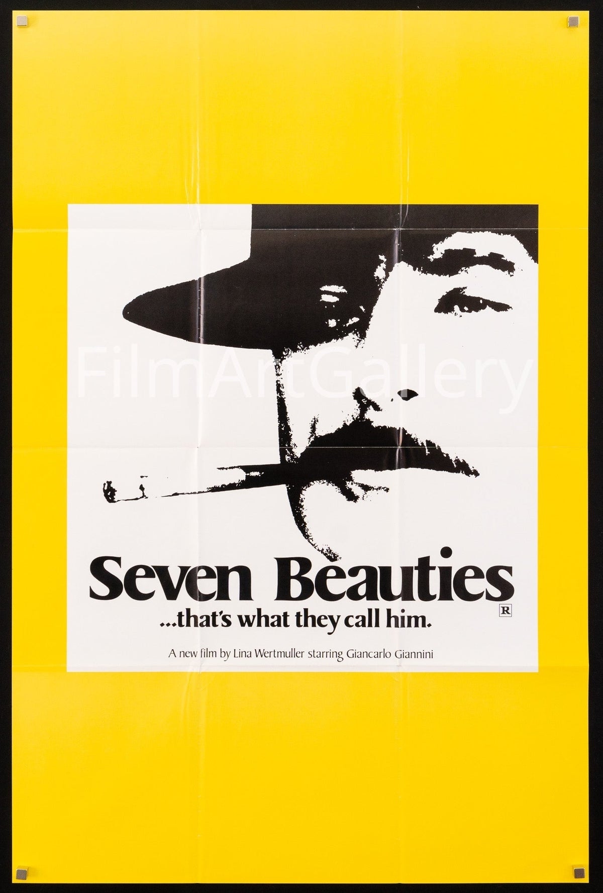 Seven Beauties Original Vintage Movie Poster