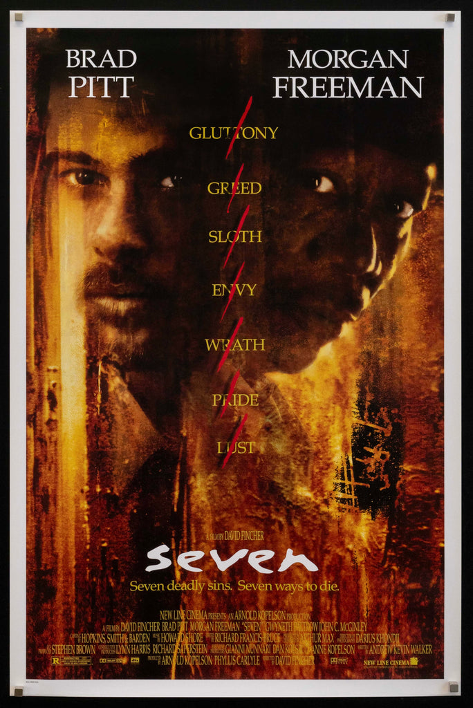 Seven Original Vintage Movie Poster