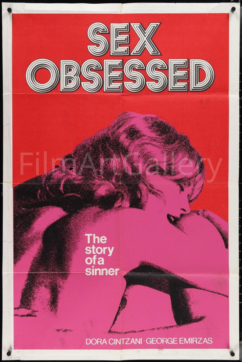 Sex Obsessed 1 Sheet (27x41) Original Vintage Movie Poster