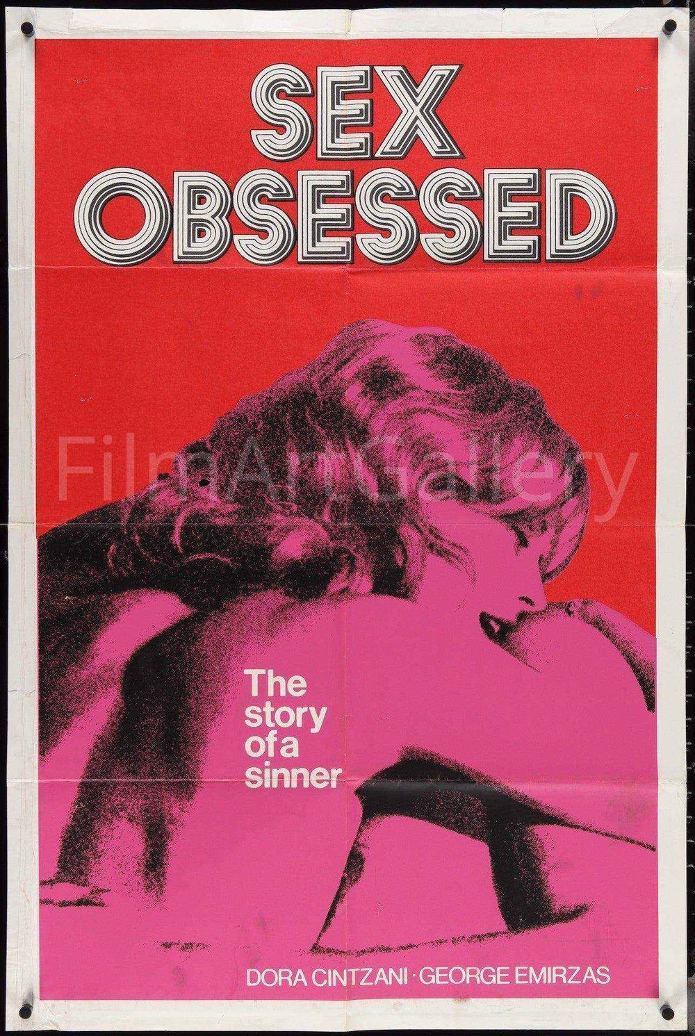 Sex Obsessed Original Vintage Movie Poster