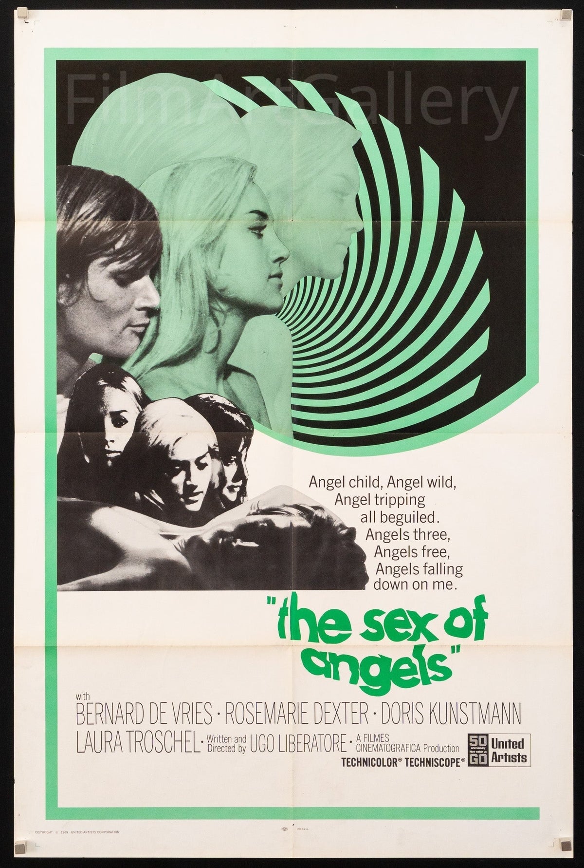 Sex of Angels Original Vintage Movie Poster