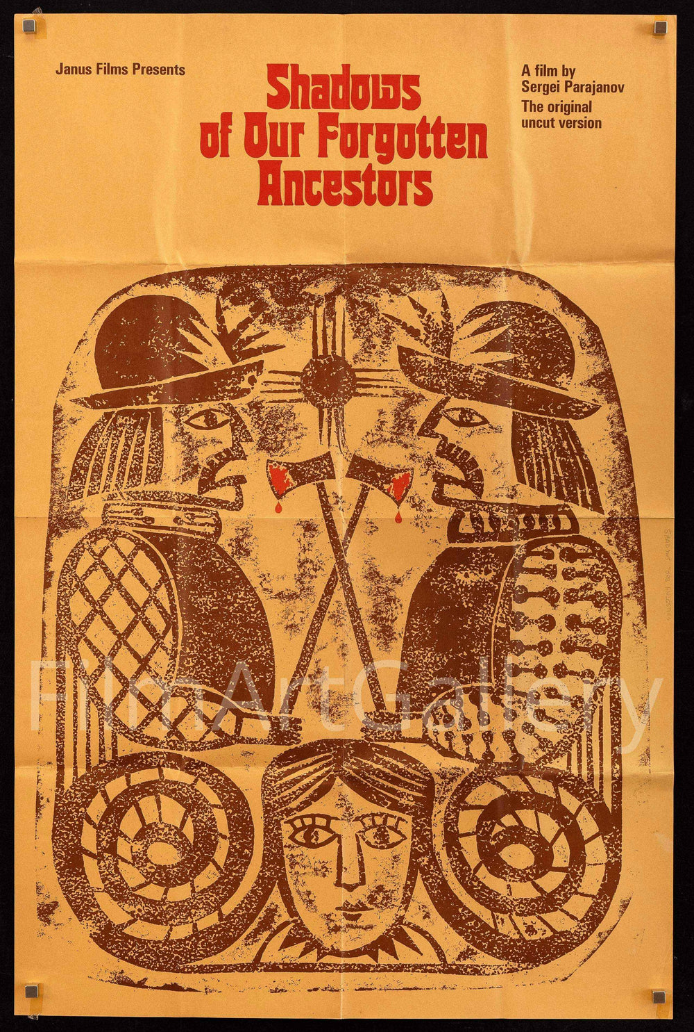 Shadows of Forgotten Ancestors Original Vintage Movie Poster
