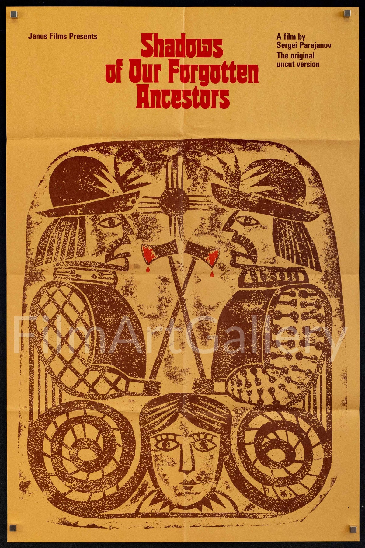 Shadows of Forgotten Ancestors Original Vintage Movie Poster