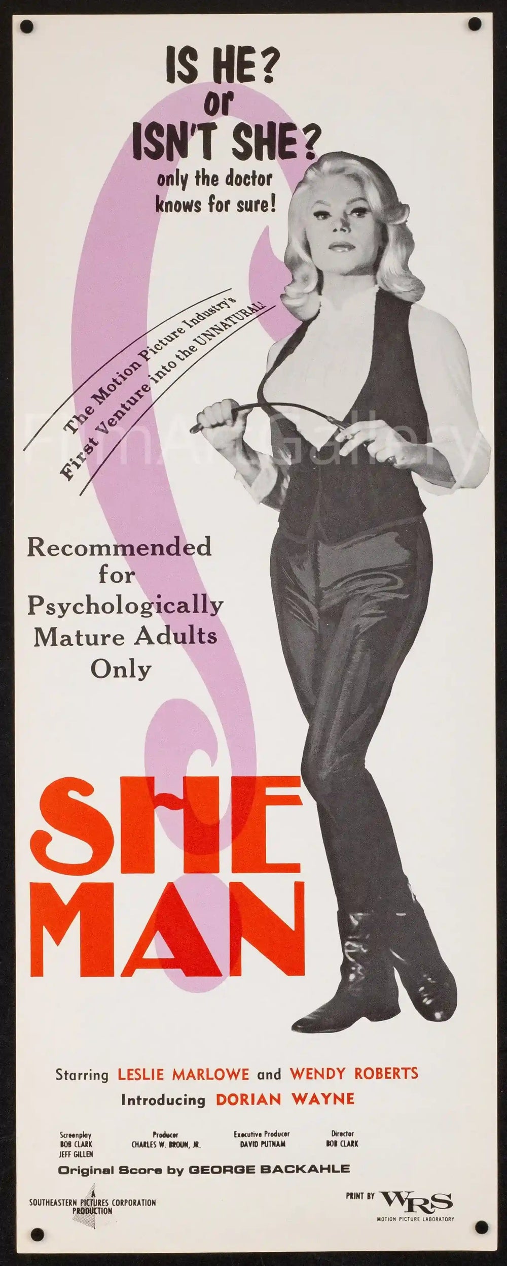 She-Man Original Vintage Movie Poster