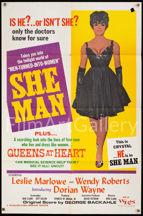 She-Man Original Vintage Movie Poster