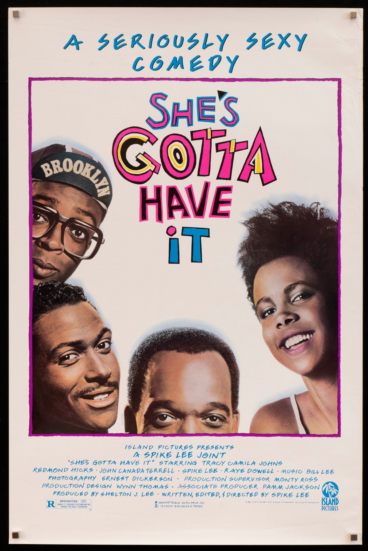 She&#39;s Gotta Have It 1 Sheet (27x41) Original Vintage Movie Poster