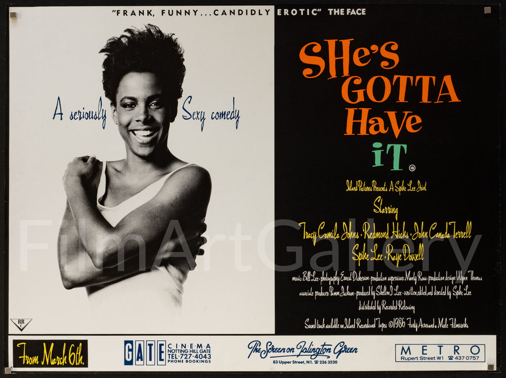 She's Gotta Have It Original Vintage Movie Poster