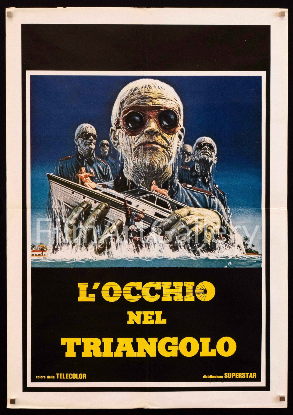 Shock Waves Original Vintage Movie Poster