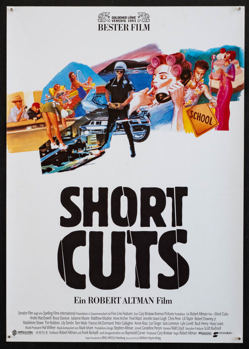 Short Cuts Original Vintage Movie Poster