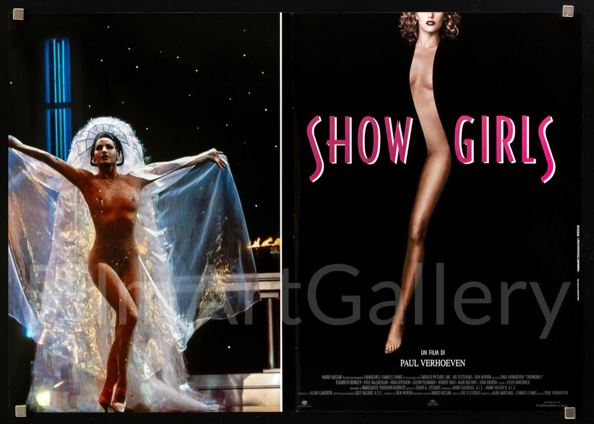 Showgirls Original Vintage Movie Poster