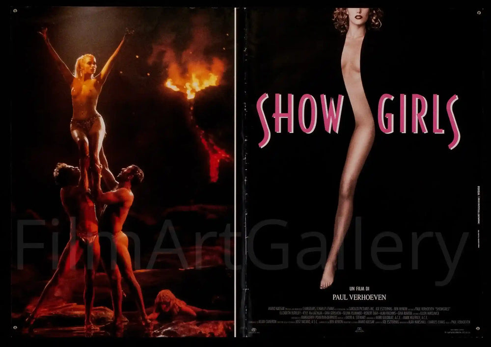 Showgirls Original Vintage Movie Poster