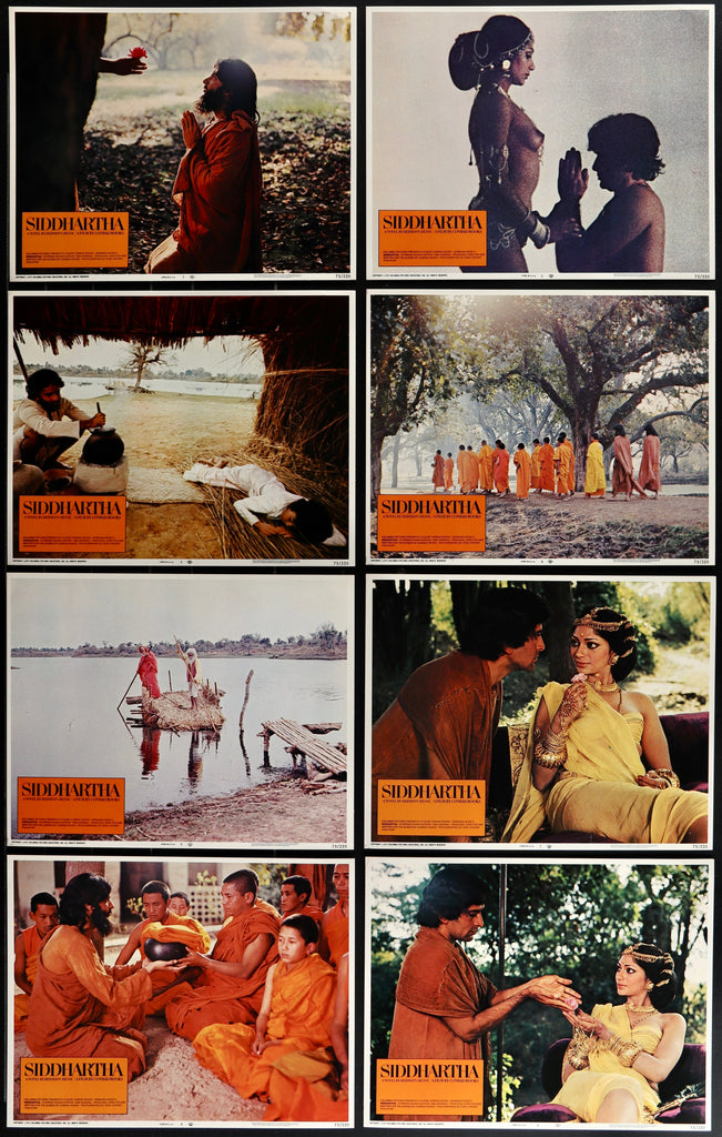 Siddhartha Lobby Card Set (8-11x14) Original Vintage Movie Poster