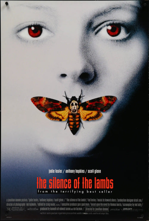Silence of the Lambs Original Vintage Movie Poster