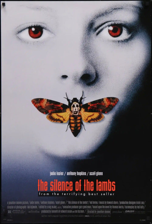 Silence of the Lambs Original Vintage Movie Poster