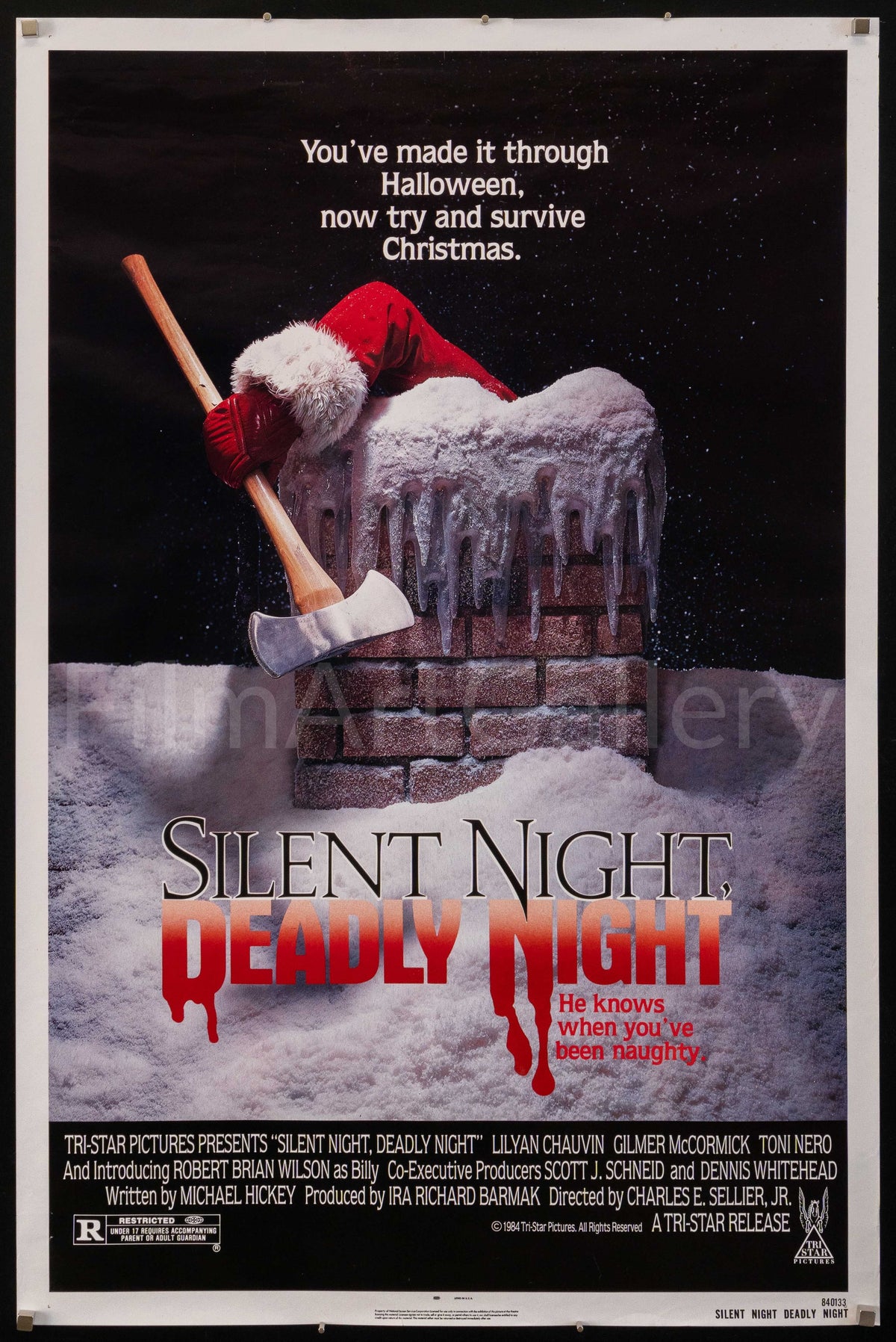 Silent Night, Deadly Night Original Vintage Movie Poster