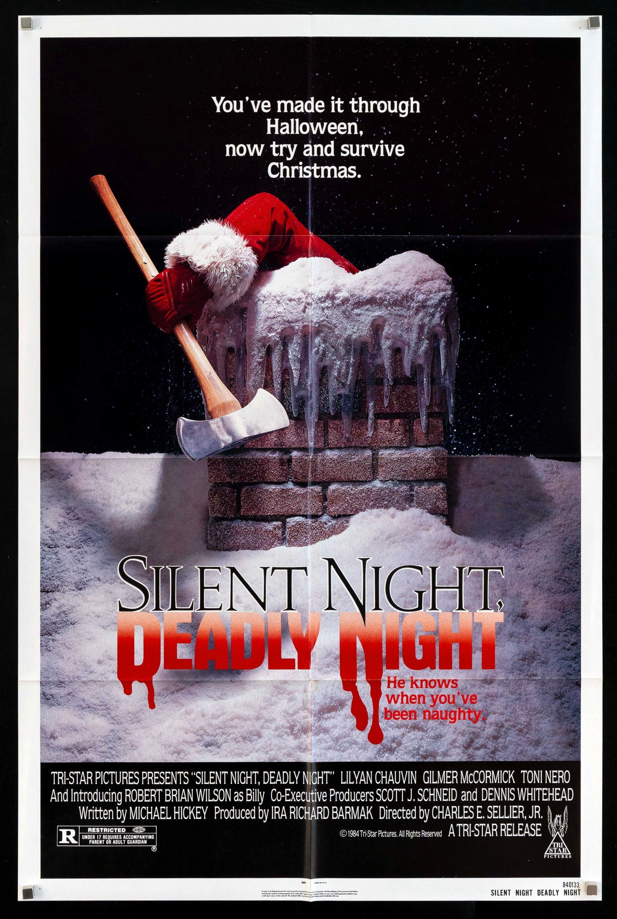 Silent Night, Deadly Night Original Vintage Movie Poster