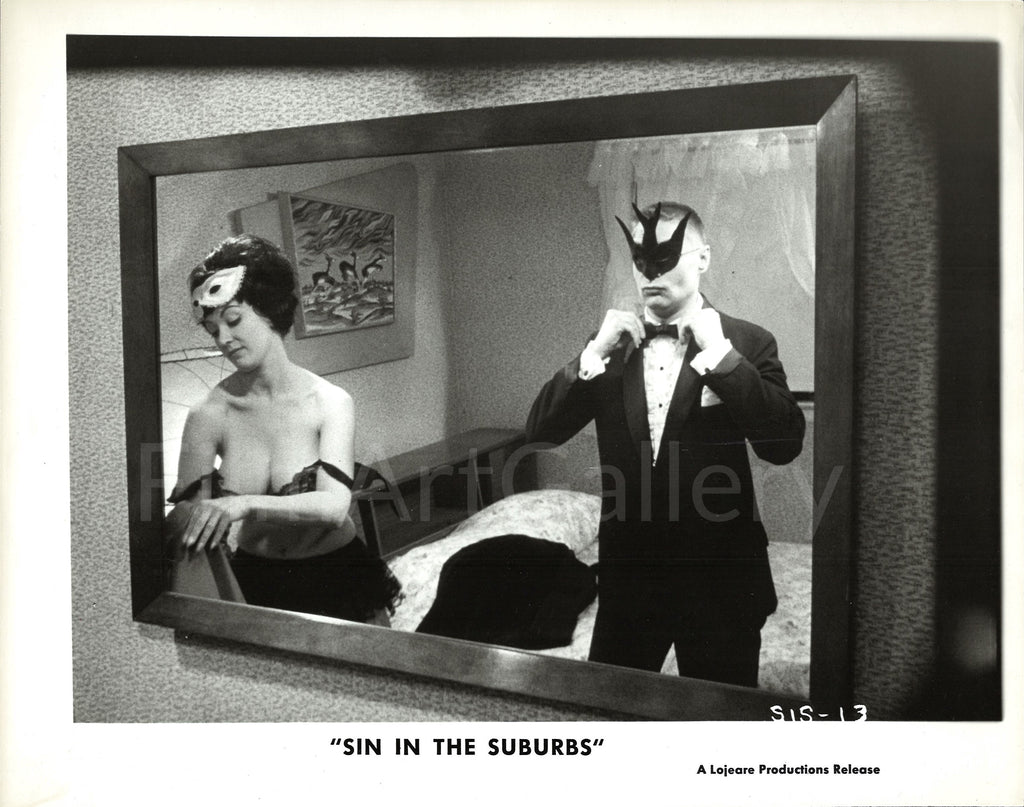 Sin In the Suburbs Original Vintage Movie Poster