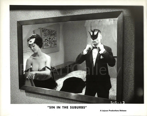 Sin In the Suburbs Original Vintage Movie Poster