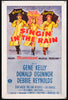 Singin in the Rain (Singing) Original Vintage Movie Poster