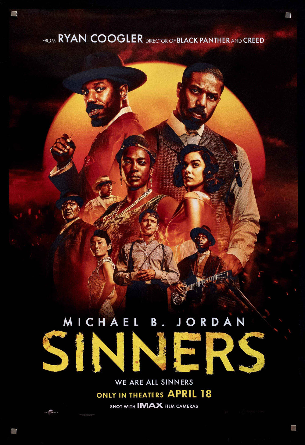 Sinners Original Vintage Movie Poster
