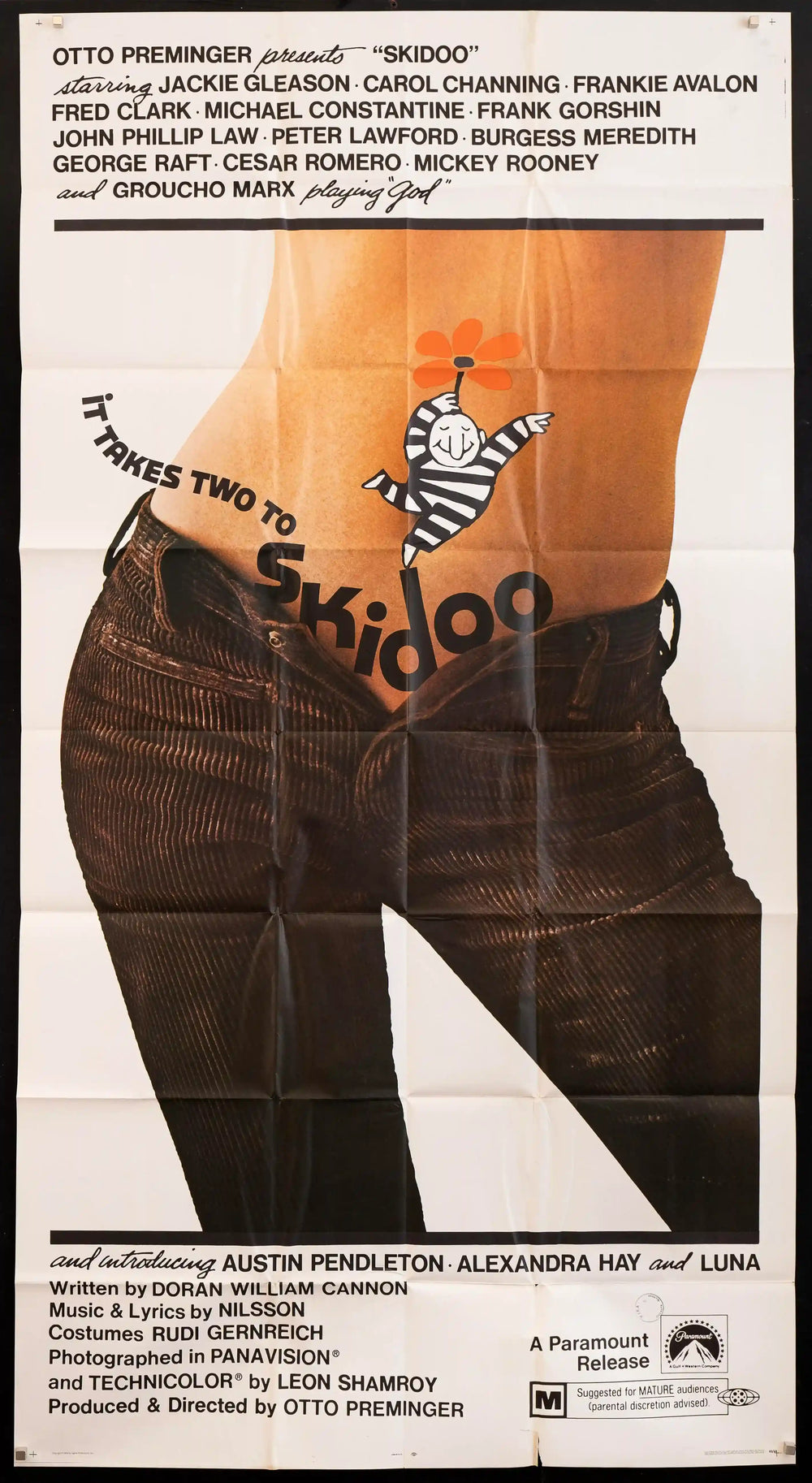 Skidoo Original Vintage Movie Poster