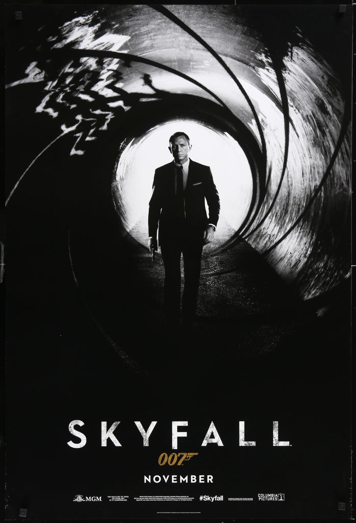 Skyfall Original Vintage Movie Poster