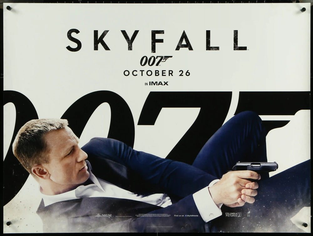 Skyfall Original Vintage Movie Poster