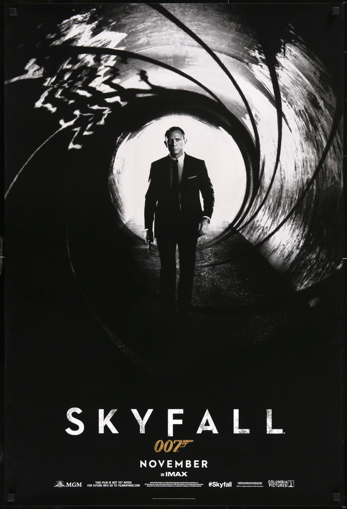 Skyfall Original Vintage Movie Poster