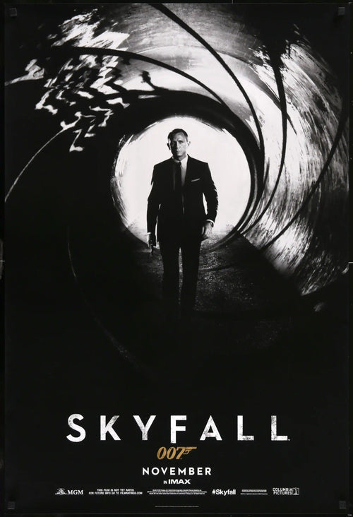 Skyfall Original Vintage Movie Poster