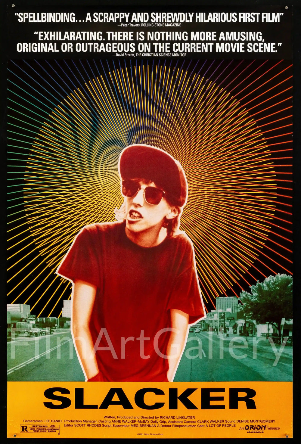 Slacker Original Vintage Movie Poster