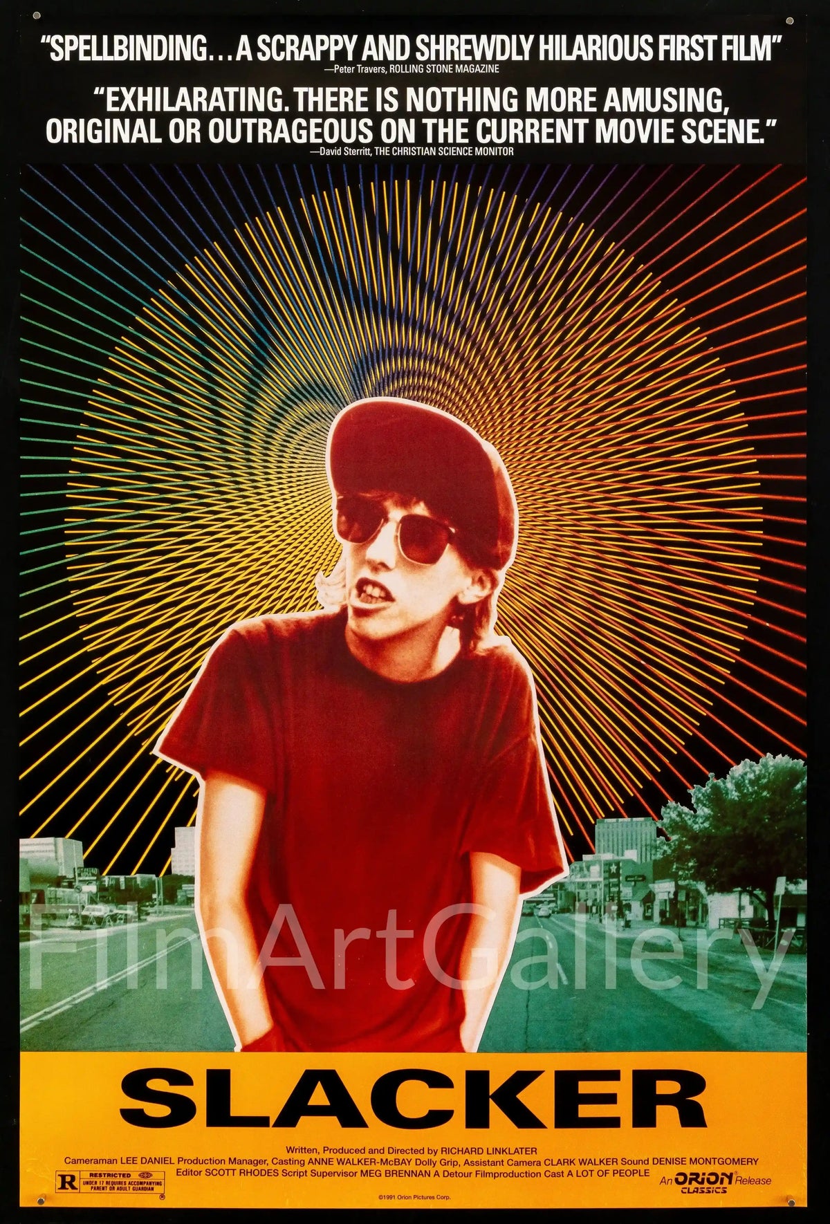 Slacker Original Vintage Movie Poster