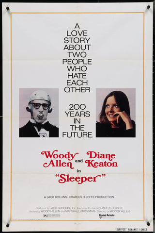 Sleeper Movie Poster 1974 1 Sheet (27x41) - Film Art Gallery