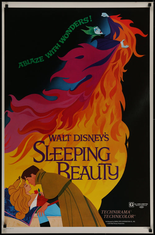 Sleeping Beauty Original Vintage Movie Poster