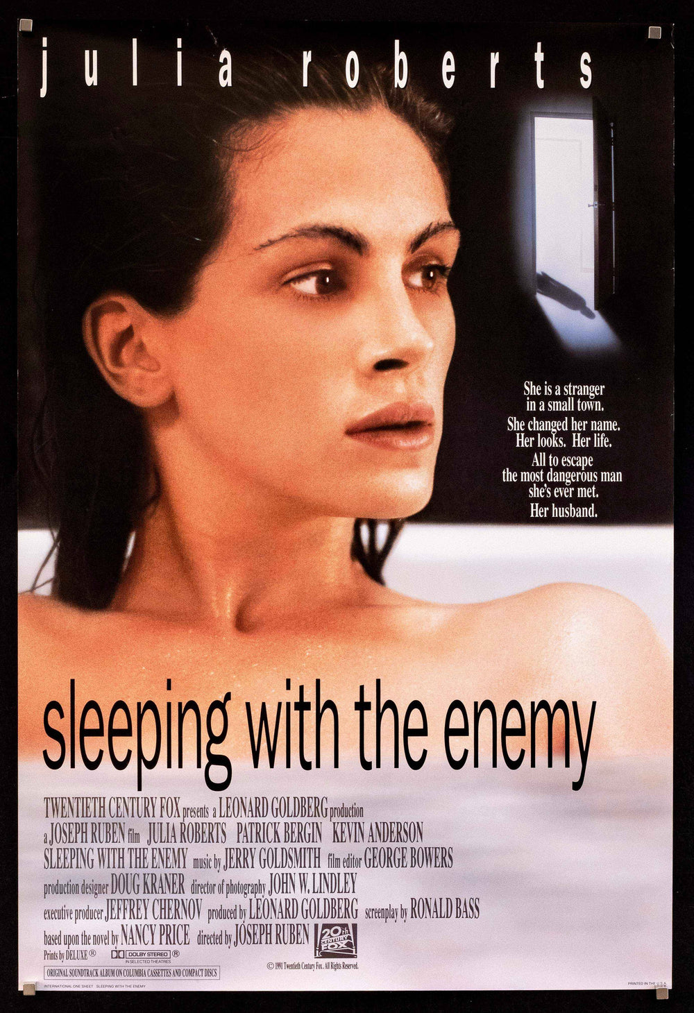 Sleeping with the Enemy Original Vintage Movie Poster