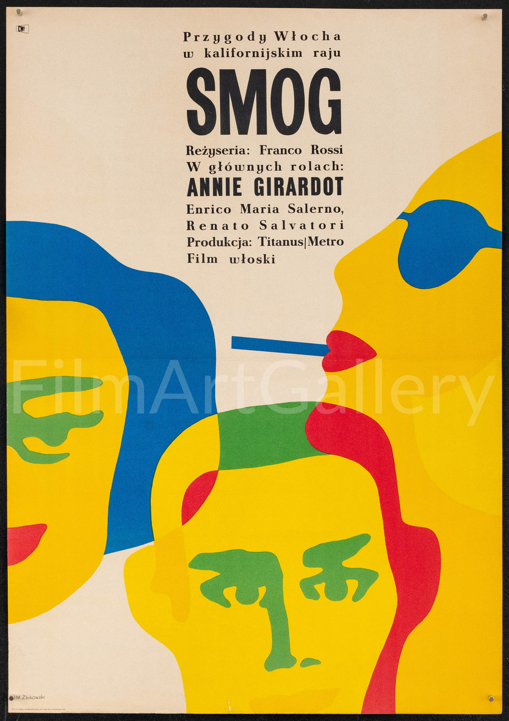 Smog Original Vintage Movie Poster
